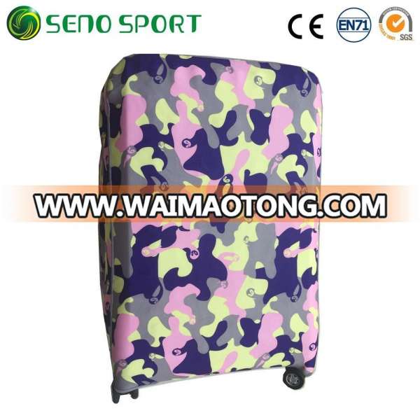 Custom Size Spandex Luggage Bag Protector Cover For Sales