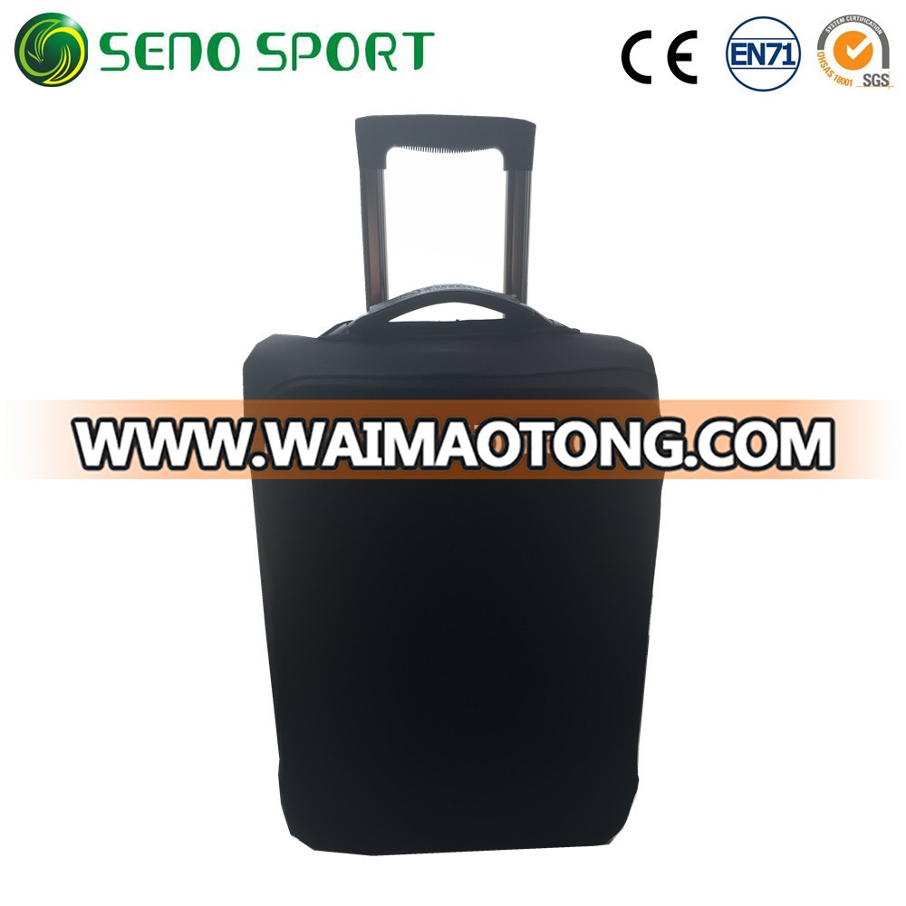 High Quality Custom Spandex Black Color Luggage Cover With Safety Lock