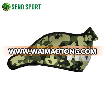 Foldable Neoprene Camo Half Cycling Face Mask With Customized Logo