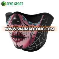 Funny Womens Neoprene Motorcycle Half Face Mask