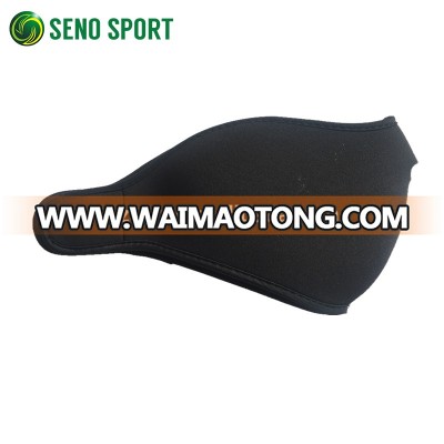 Black Color Neoprene Material Half Face Ski Mask For Printing